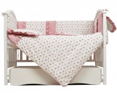 Постельный комплект 7 эл Twins Romantic Spring collection 4027-TRS-08, Flower Power